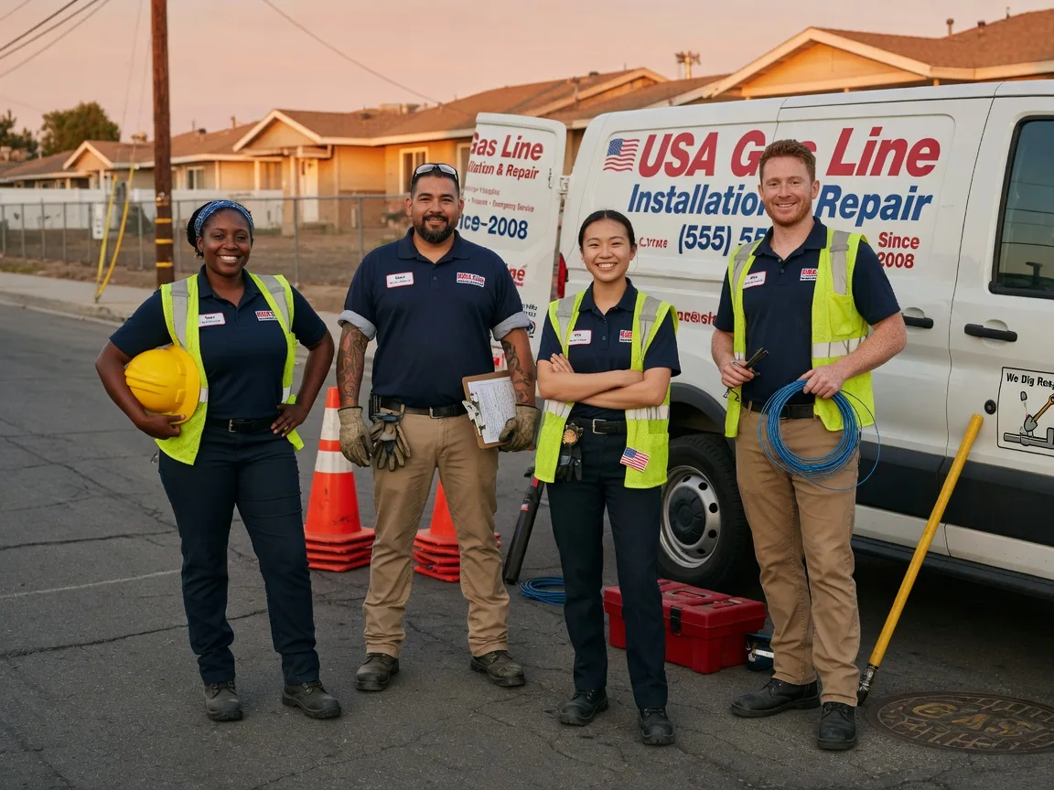 Gas Line Installation company in Leadore, ID